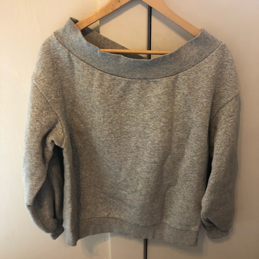 H&M off the shoulder sweatshirt